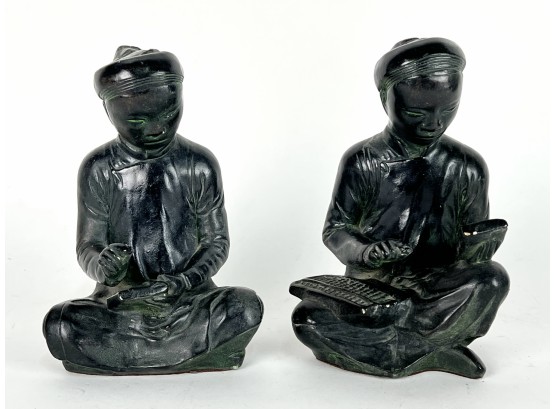 Austin Products 1961 Asian Scholar Figurines