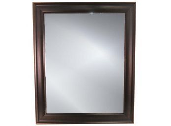 Copper Tone Wall Mirror