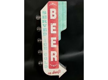 Battery Powered Beer Wall Sign