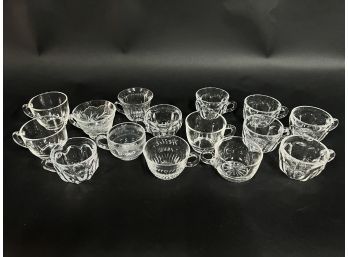 Mixed Lot Of Punch Glasses