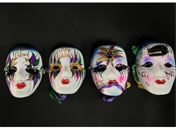 Decorative Theatrical Ceramic Face Masks