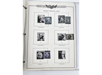 American Plate Block Stamp Album - Volume III 1951-1968