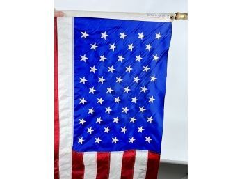 Dura-lite Stitched Nylon American Flag On Pole
