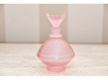 A Pink Perfume Bottle