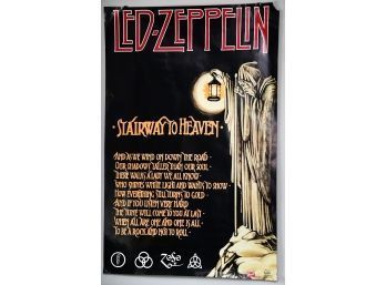 Led Zeppelin Stairway To Heaven Zofo Poster