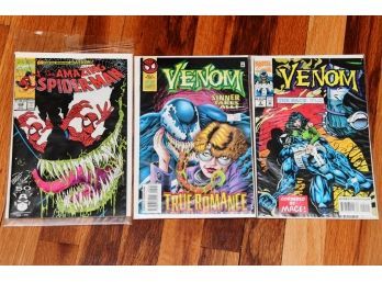 The Amazing Spiderman And Venom Comics