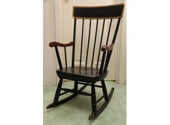 Vintage Oak Hill Childrens Rocking Chair