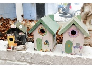 Trio Of Bird Houses