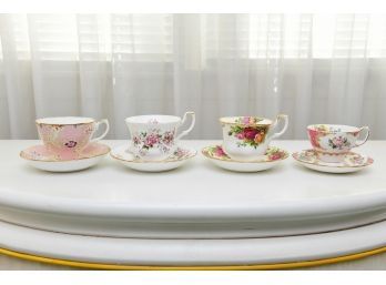 Collection Of Tea Cups Including Royal Albert