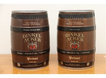Dinkel Acker Tin Beer Barrels