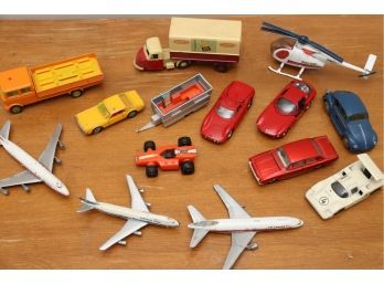 Assortment Of Toy Cars Including