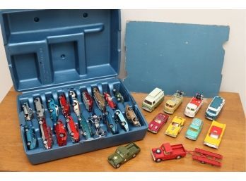 Corgi Car Collection With Carrying Case
