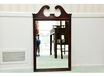 Vintage Mirror With Scroll Detail