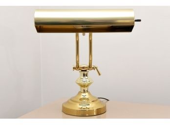 A Brass Piano Lamp