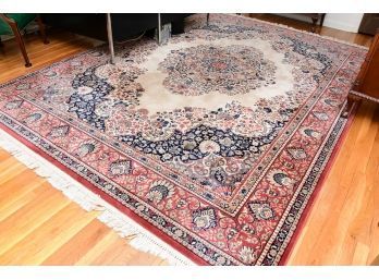 Red Persian Rug Upstairs Office