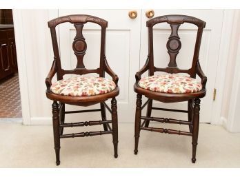 Pair Of Antique Side Chairs