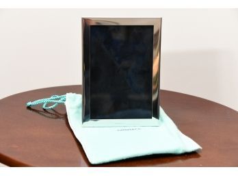Tiffany And Co Pewter Picture Frame With Dust Bag