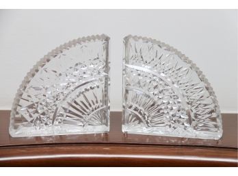 Waterford Crystal Quadrant Bookends