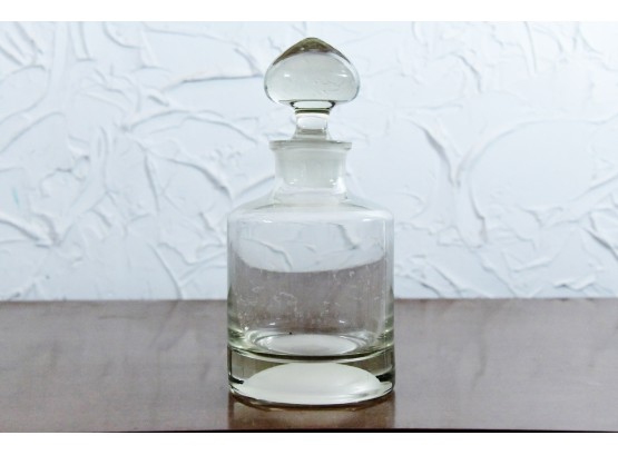 Belgium Glass Decanter With Stopper