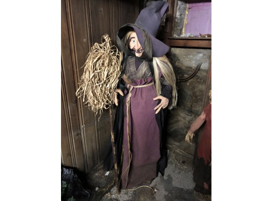 Life Size Witch Statue