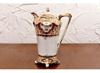 Antique Porcelain Nippon Gold Leaf Tea Set