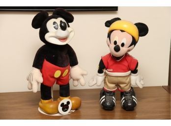 Two Mickey Mouse Dolls