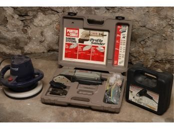 Porter Cable Sander, Waxmaster, Heat Gun Kit