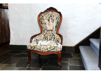 Antique Mahogany Grandmothers Side Chair
