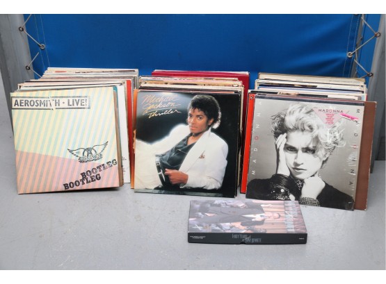 Spectacular Vinyl Record Collection Madonna Micheal Jackson And More