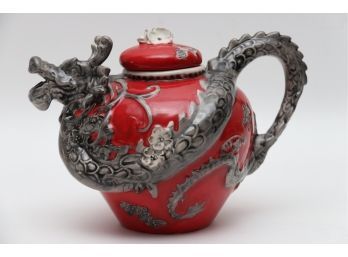 Red Dragon Teapot