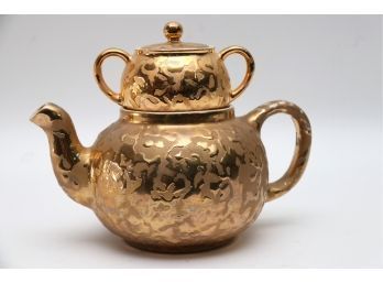 24 Karat Gold Teapot