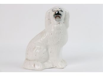 Early Staffordshire Porcelain Dog