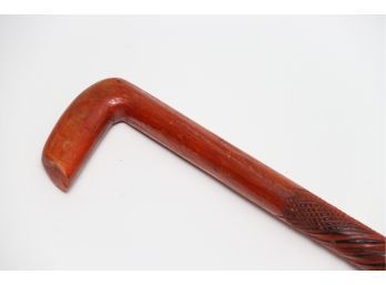 Carved Wooden Cane