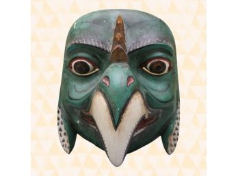 Hand Painted Garuda Mask