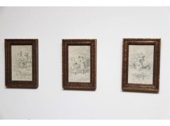 Trio Of Framed Prints