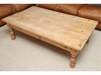 Natural Pine Coffee Table