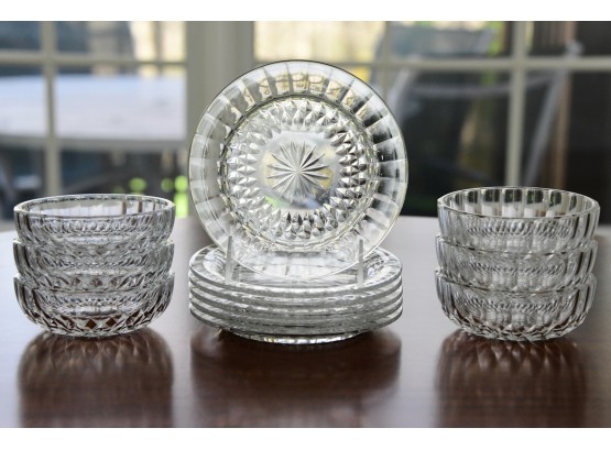 Set Of 6 Dessert Bowl With Under Dishes