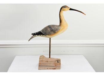 Thomas Langdon Bird Sculpture On Base  24 Inches Tall