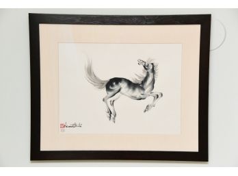 Chiura Obata (American/Japanese, 1885-1975)  Lively Horse