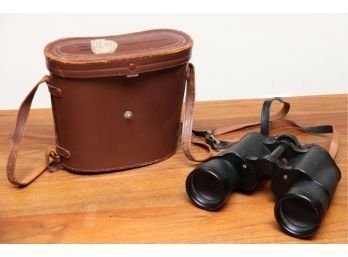 Binoculars Brown Case