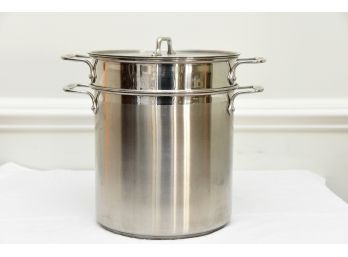 All-clad Pasta Pot, Strainer, And Lid