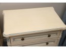Julia Gray Pair Of French Provincial 3 Drawer Nightstands