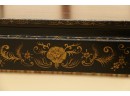 Chinoiserie Black And Gold Coffee Table With End Pull Outs