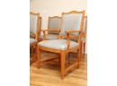 Set Of 8 Maple Dining Chairs