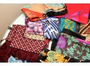 Large Collection Of Mostly Silk Women's Designer Scarves