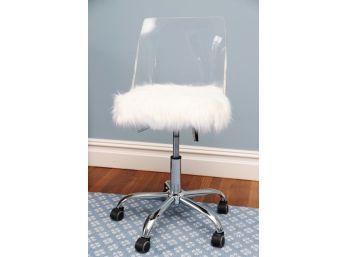 Rolling Fury Seat Ghost Chair
