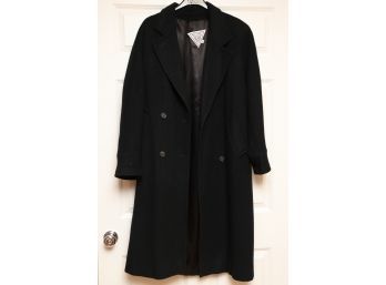 Marvin Richards Wool Double Breasted Coat Size 10