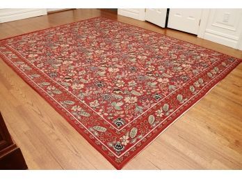 8 X 10 Red Kashmir Carpet