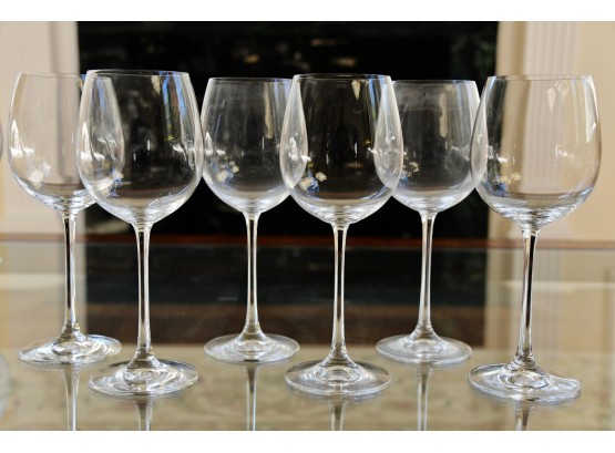 Set Of Six Nachtmann Bordeux Wine Glasses - Set 2 Of 2