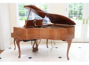 Knabe Natural Wood Baby Grand Player Piano - WATCH VIDEO!!! FLEXIBLE REMOVAL